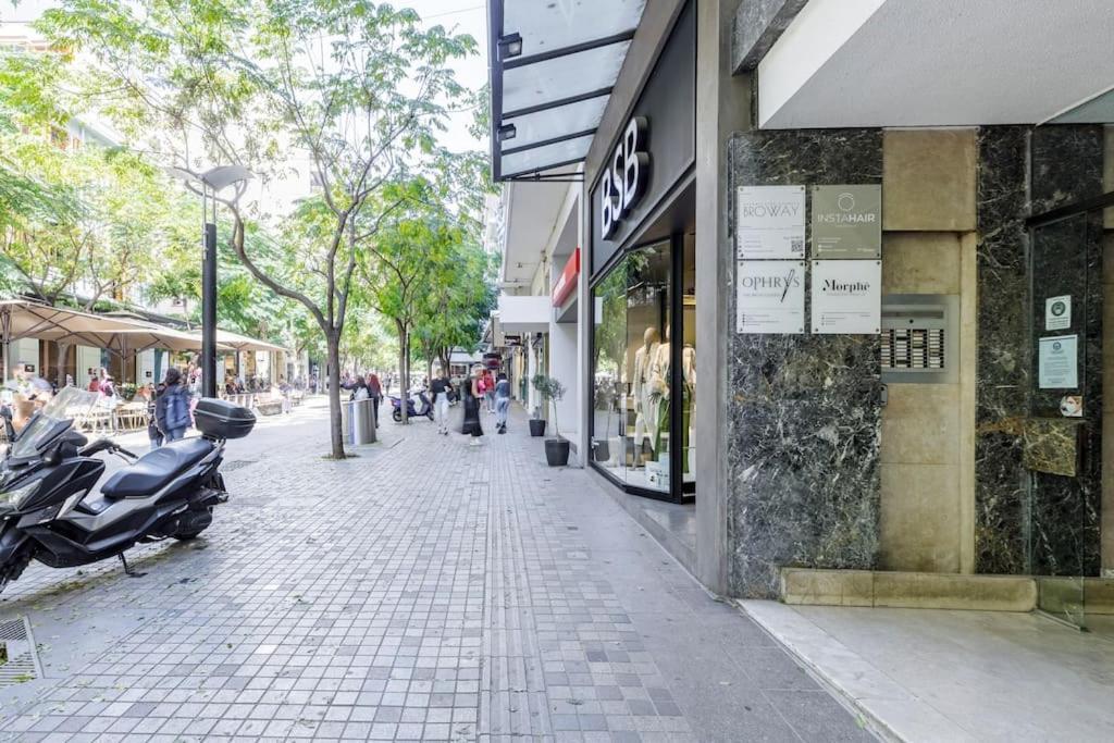 Ag.Sofias Pedestrian Area Luxury Ap. & Big Balcony Apartamento Tessalónica Exterior foto